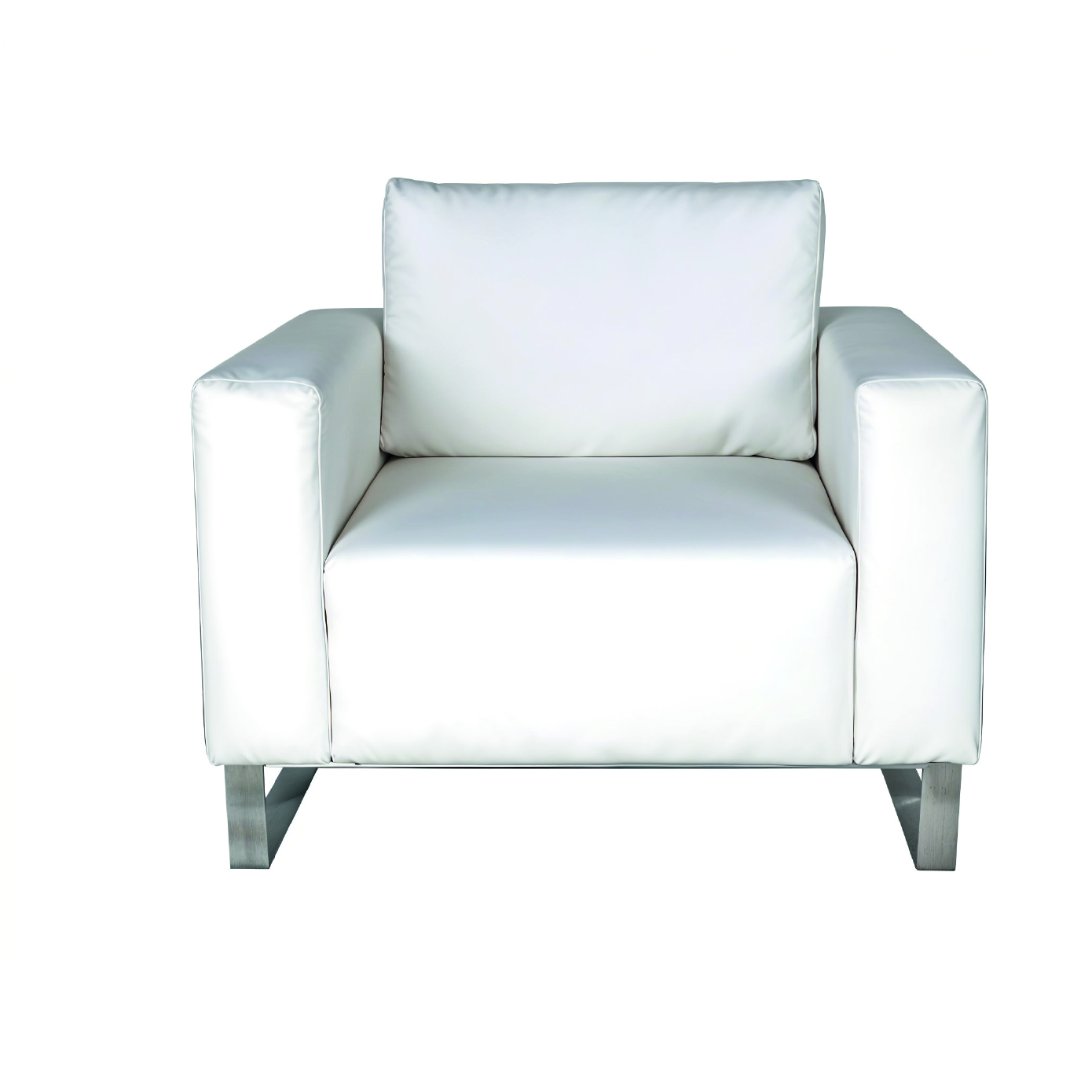 Fauteuil Boston 1 place Blanc